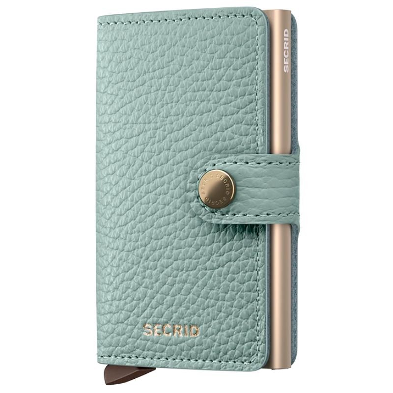 Sea Green miniwallet Pebble - Capuchon Fashion