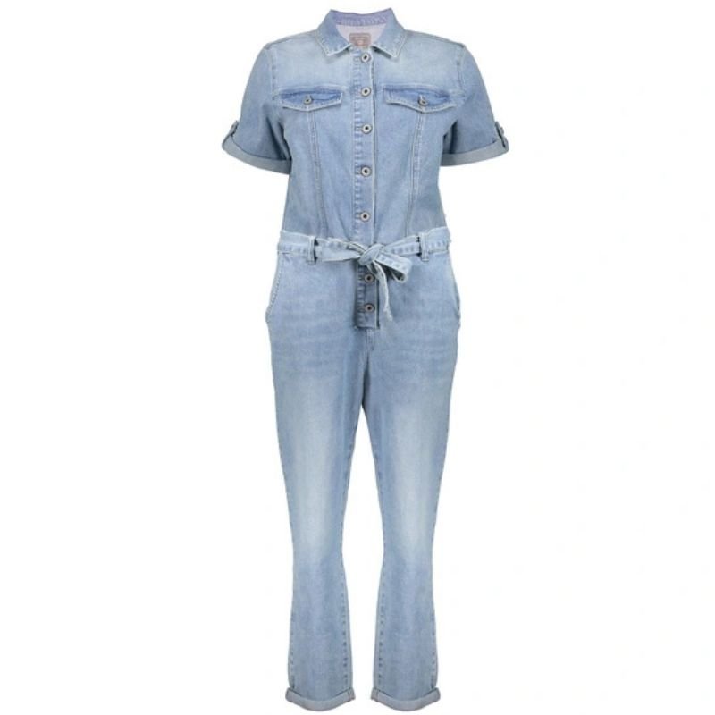 Stonebleach Denim jumpsuit 51050 - Capuchon Fashion