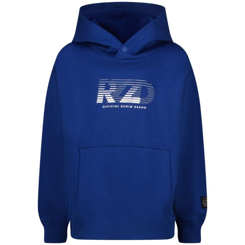 Street Blue geprinte hoodie Naizy - Capuchon Fashion