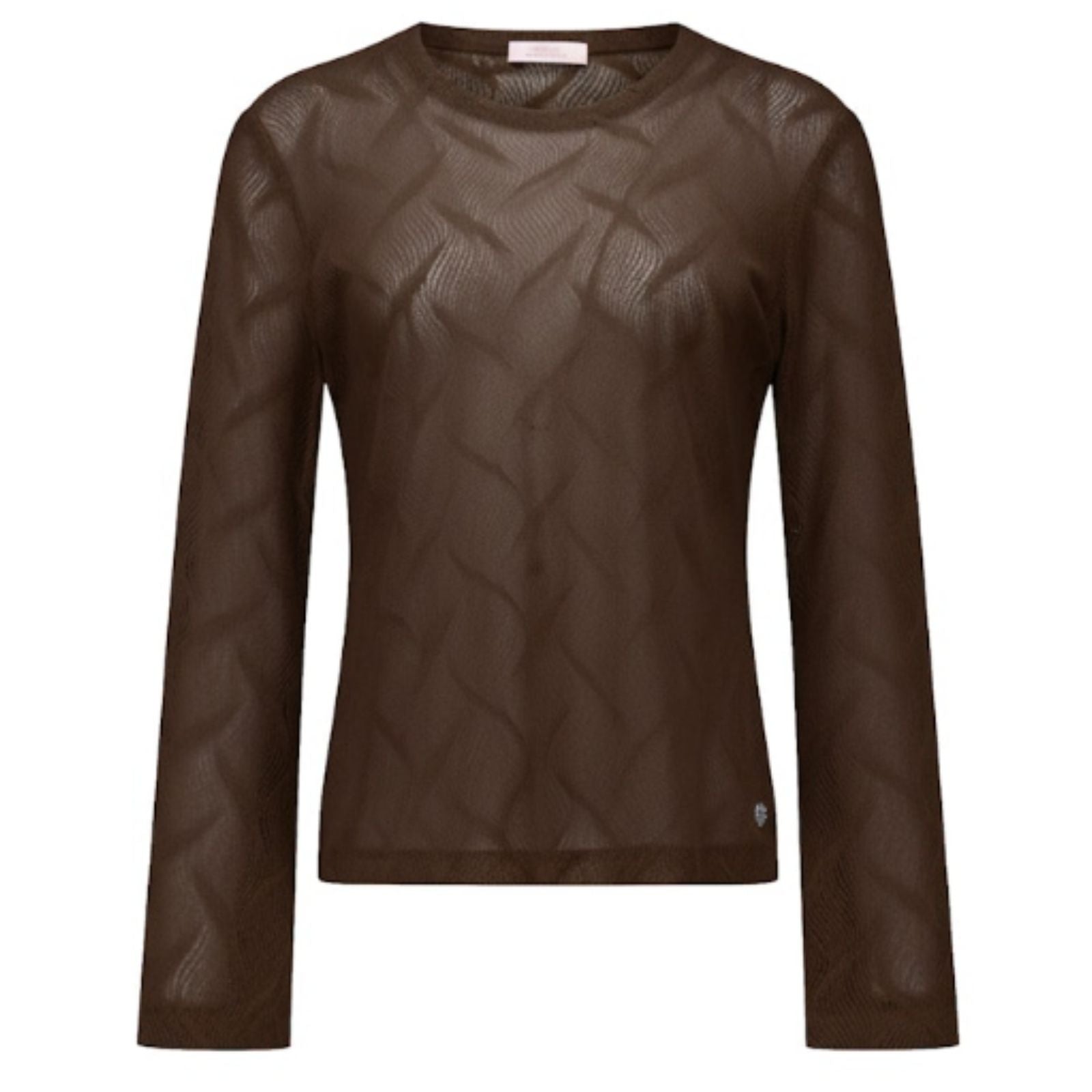 Espresso lace top Reagan Flaire