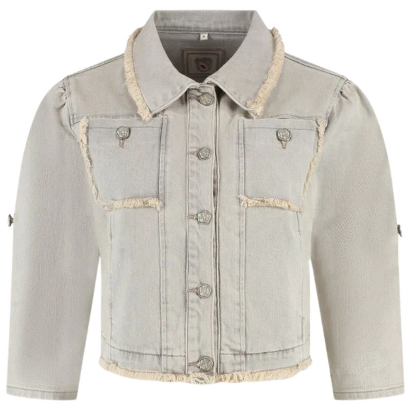 Tiger Grey jacket Zaza - Capuchon Fashion