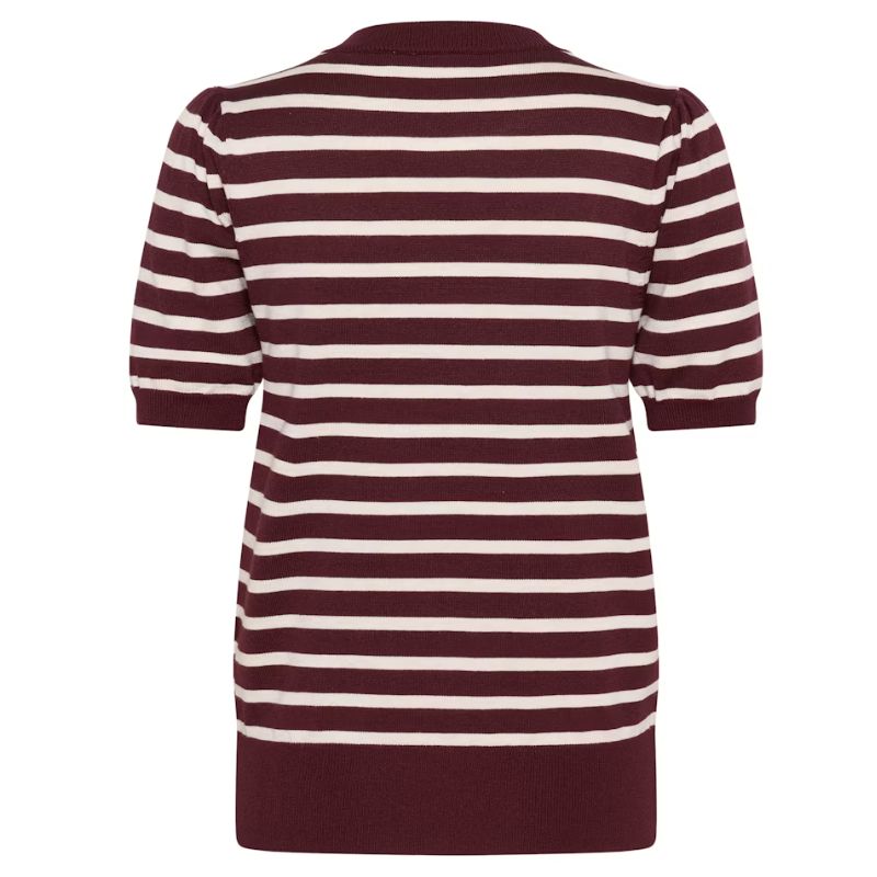 Bruin gestreepte pullover Mila