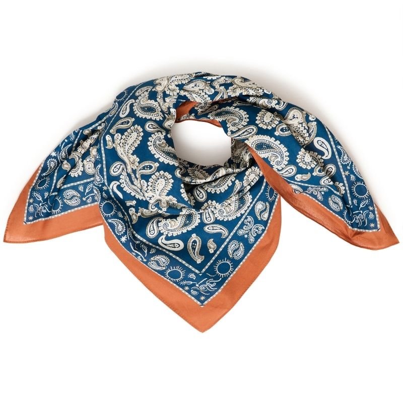 Total Eclipse geprint sjaaltje Aninka - Capuchon Fashion