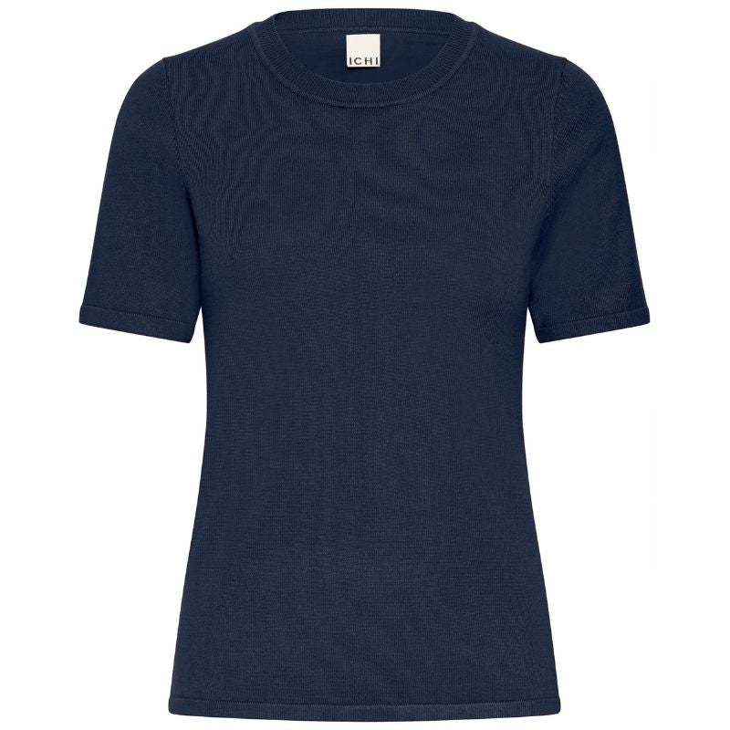 Total Eclipse knitted o - neck ss top Luls - Capuchon Fashion