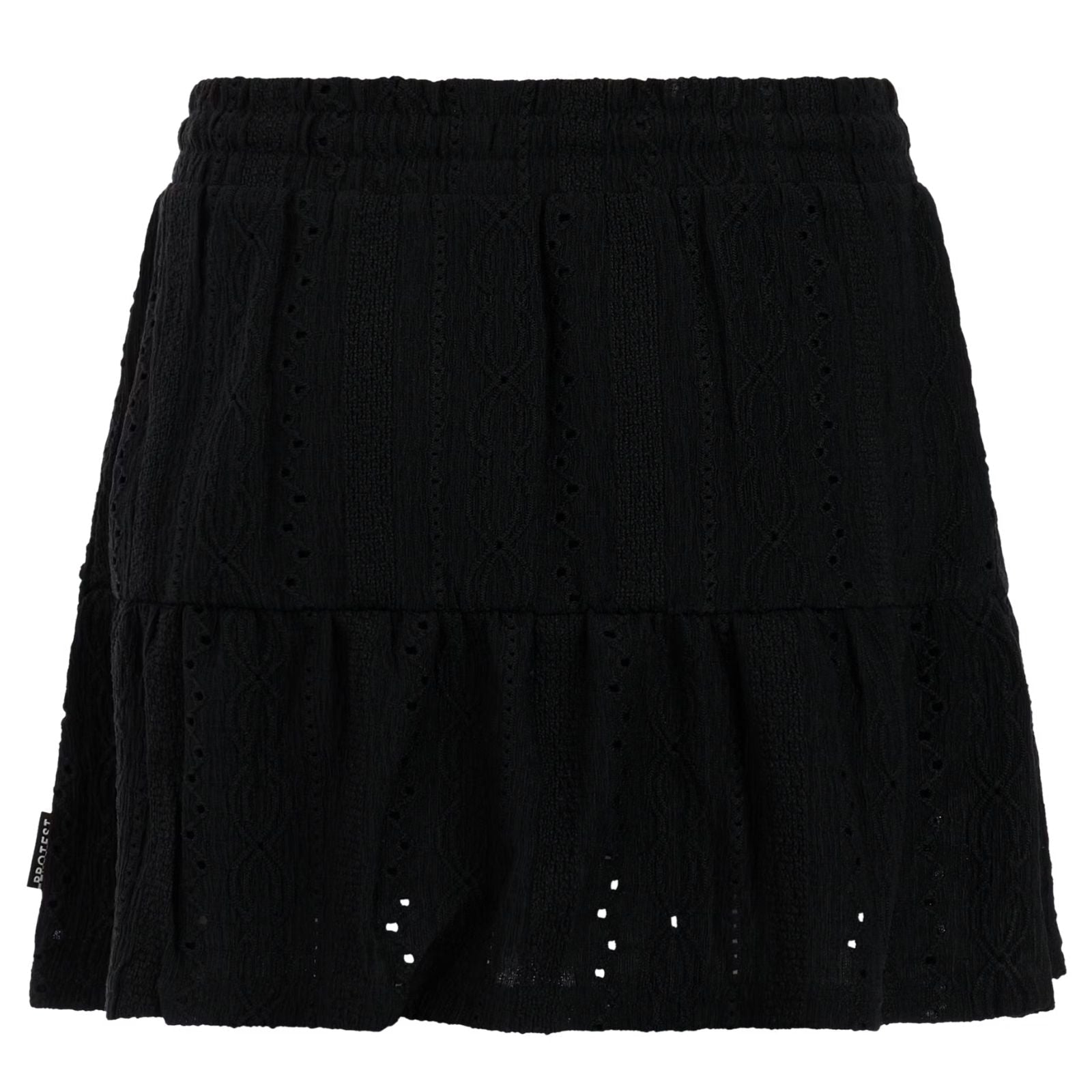 True Black effen skirt Seville - Capuchon Fashion