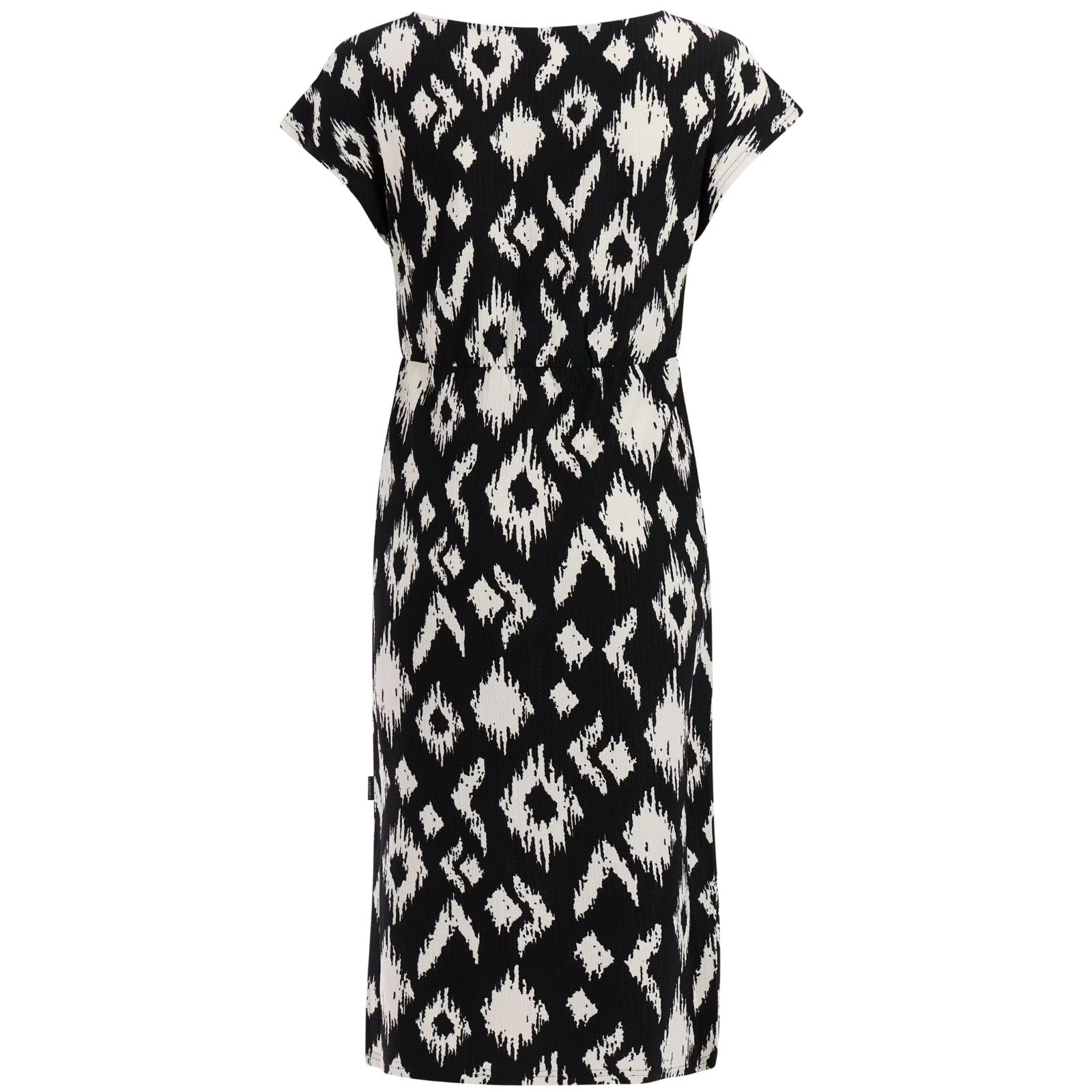 True Black geprinte jurk Delmar - Capuchon Fashion