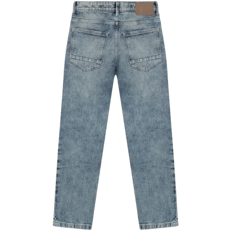 Used Medium Denim straight jeans 960503 - Capuchon Fashion