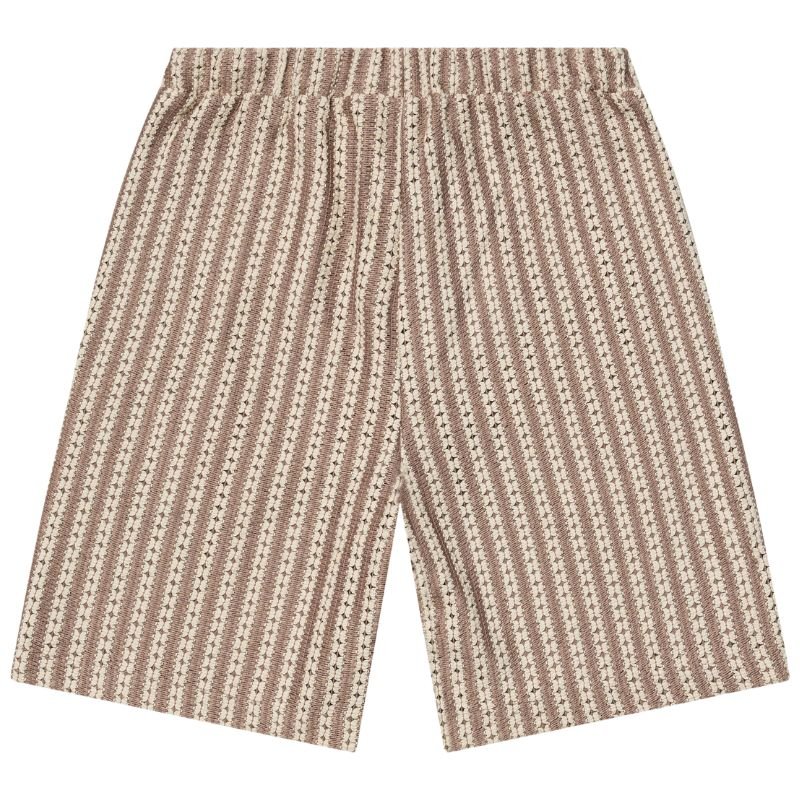 Whitecap grey gestreepte short Crochet - Capuchon Fashion