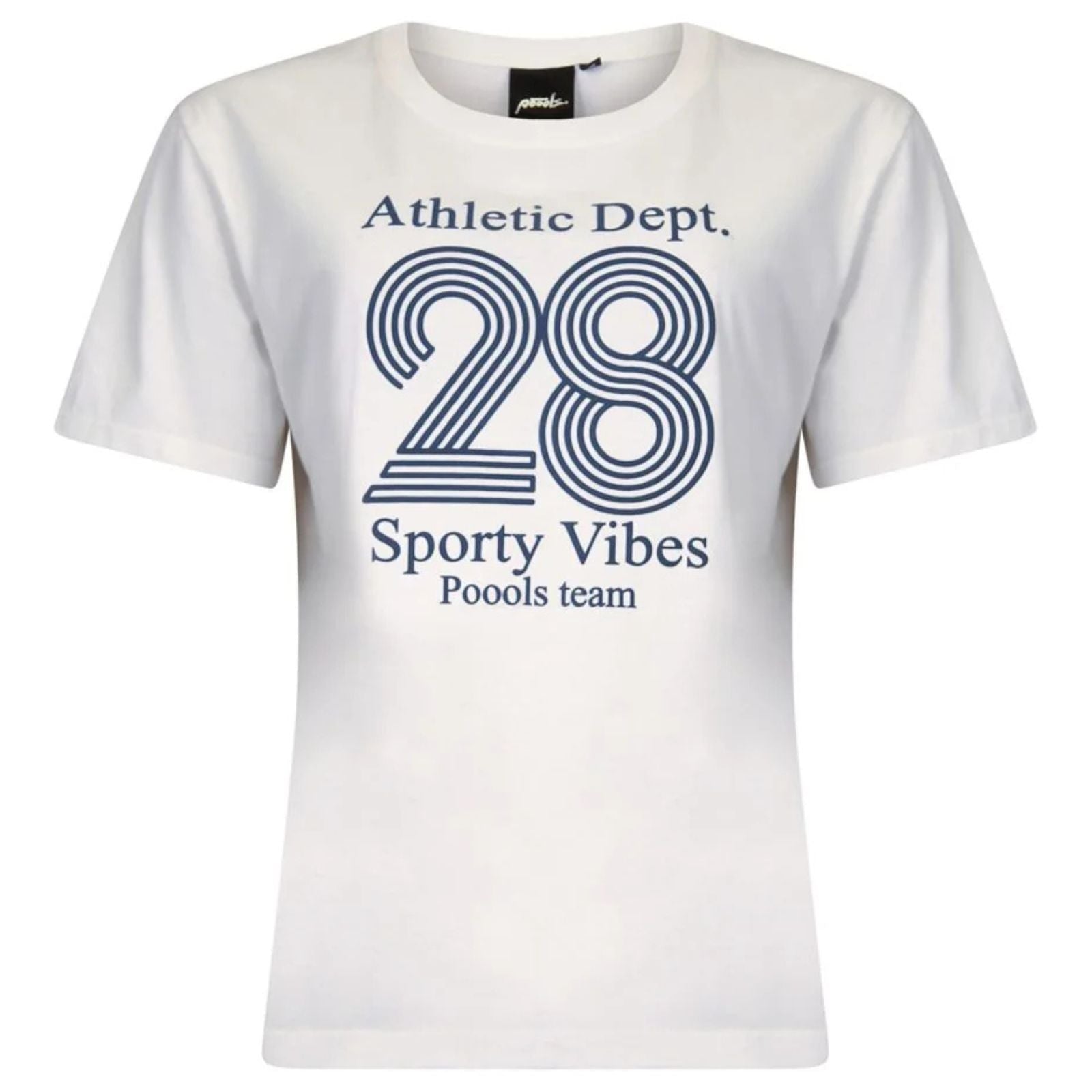 Wit artwork details t-shirt 613121 - Capuchon Fashion