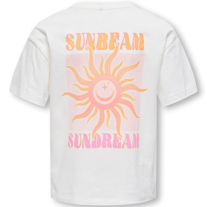 Wit backprint t-shirt Ruth Solei Life - Capuchon Fashion