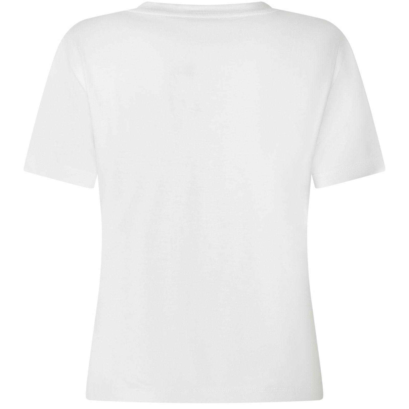 Wit geprint artwork t-shirt Jolie - Capuchon Fashion