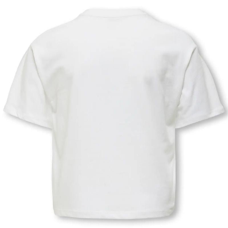 Wit geprint Heart Break t-shirt Jasmine - Capuchon Fashion