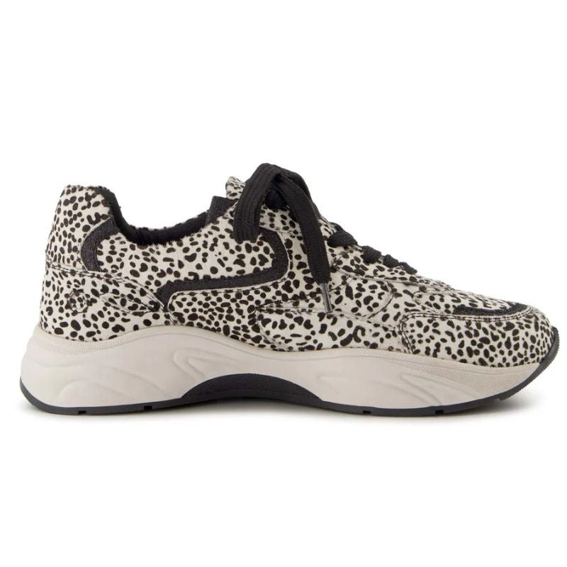 Wit geprinte sneaker Capri - Capuchon Fashion