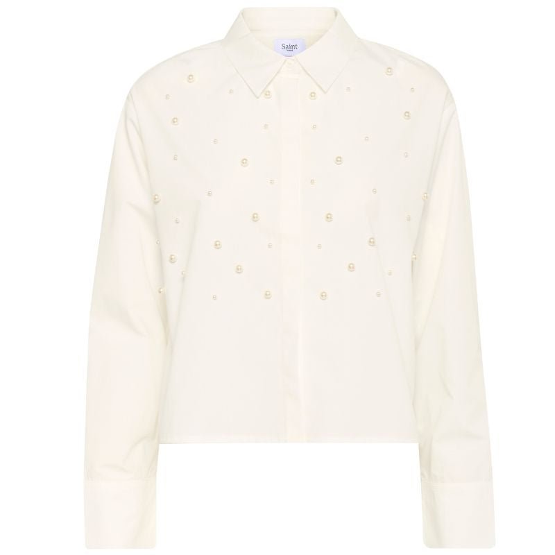 Wit shirt Lupina - Capuchon Fashion