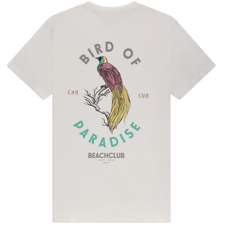 Wit t-shirt Bird - Capuchon Fashion