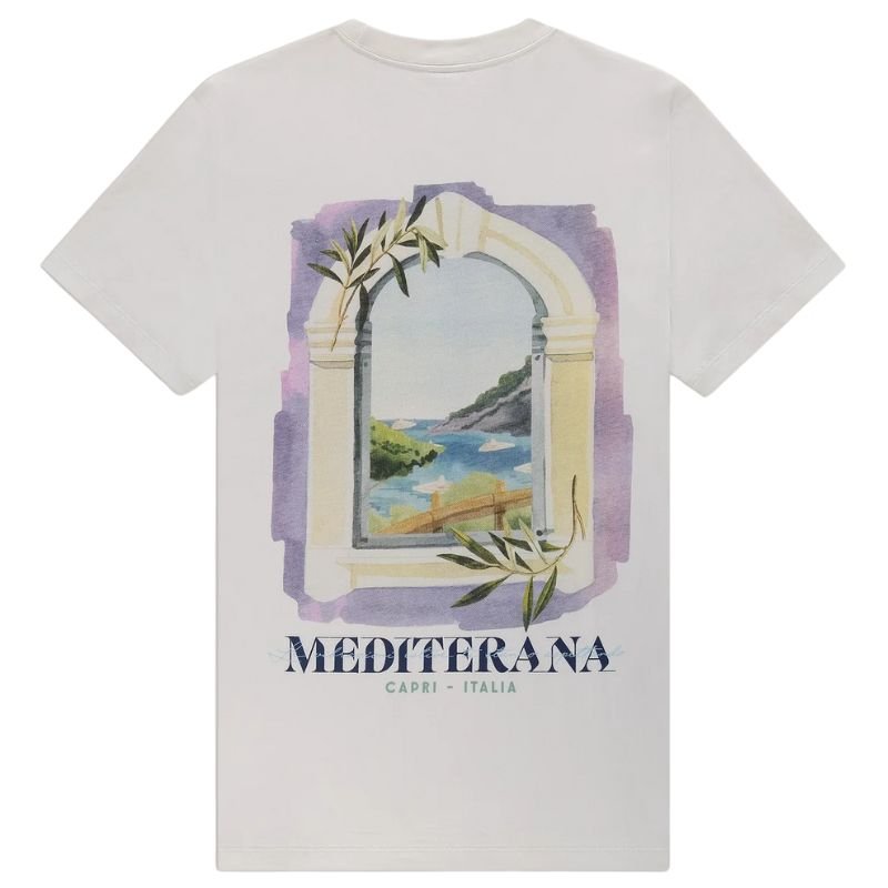 Wit t-shirt Capri - Capuchon Fashion