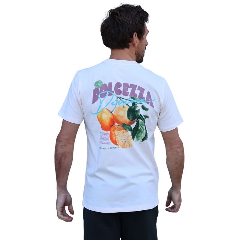 Wit t-shirt Dolcezza - Capuchon Fashion