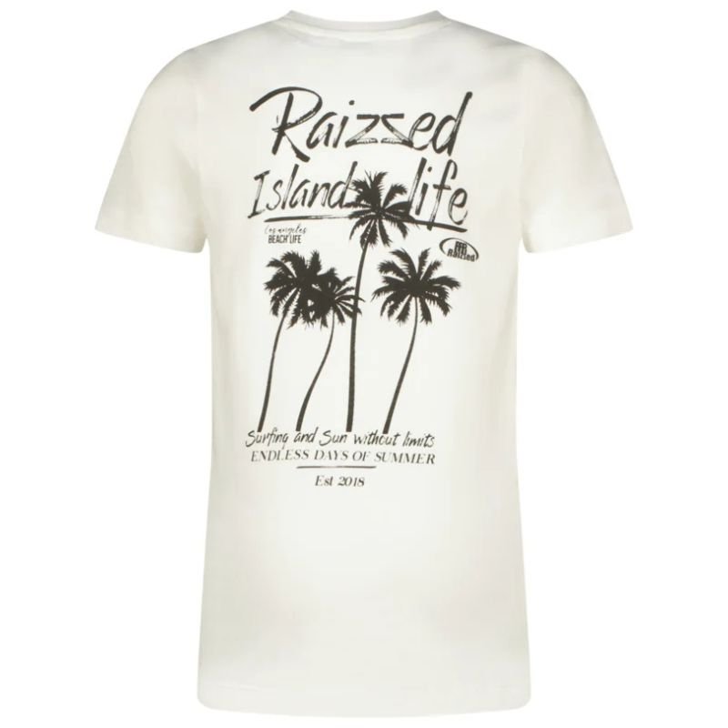 Wit t-shirt Halm - Capuchon Fashion