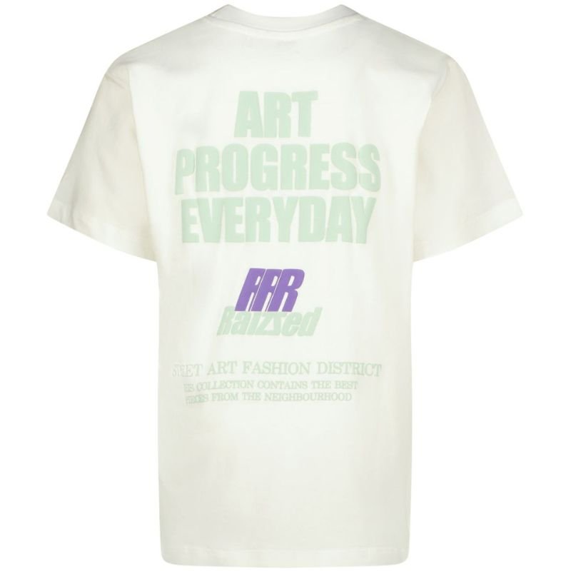 Wit t-shirt Nashew - Capuchon Fashion