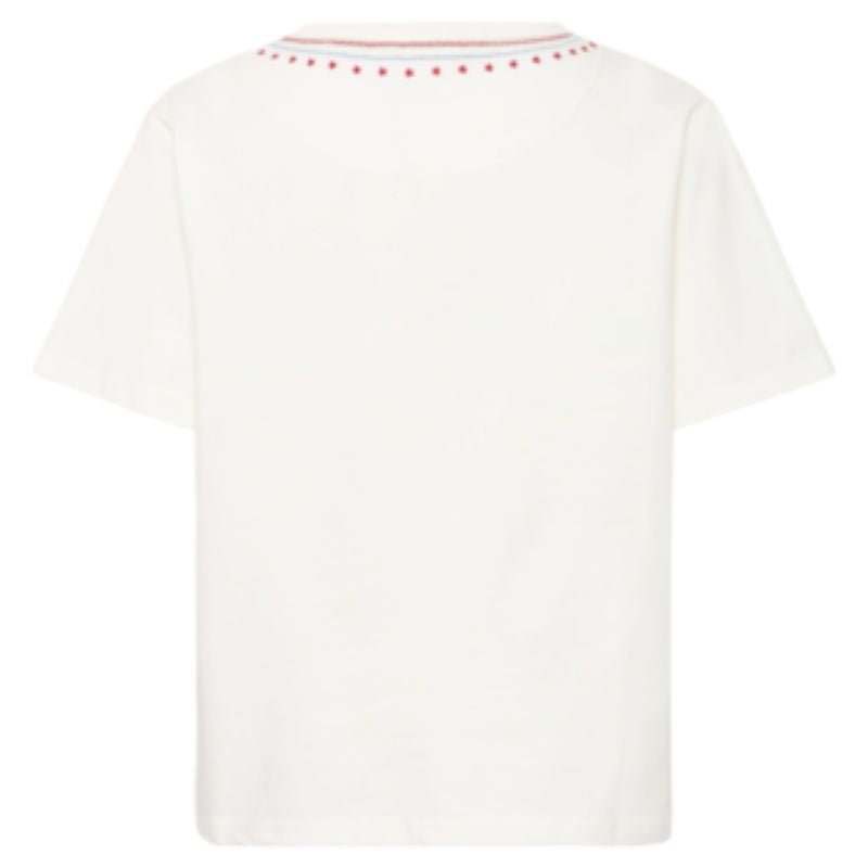 Wit t-shirt Nynna - Capuchon Fashion