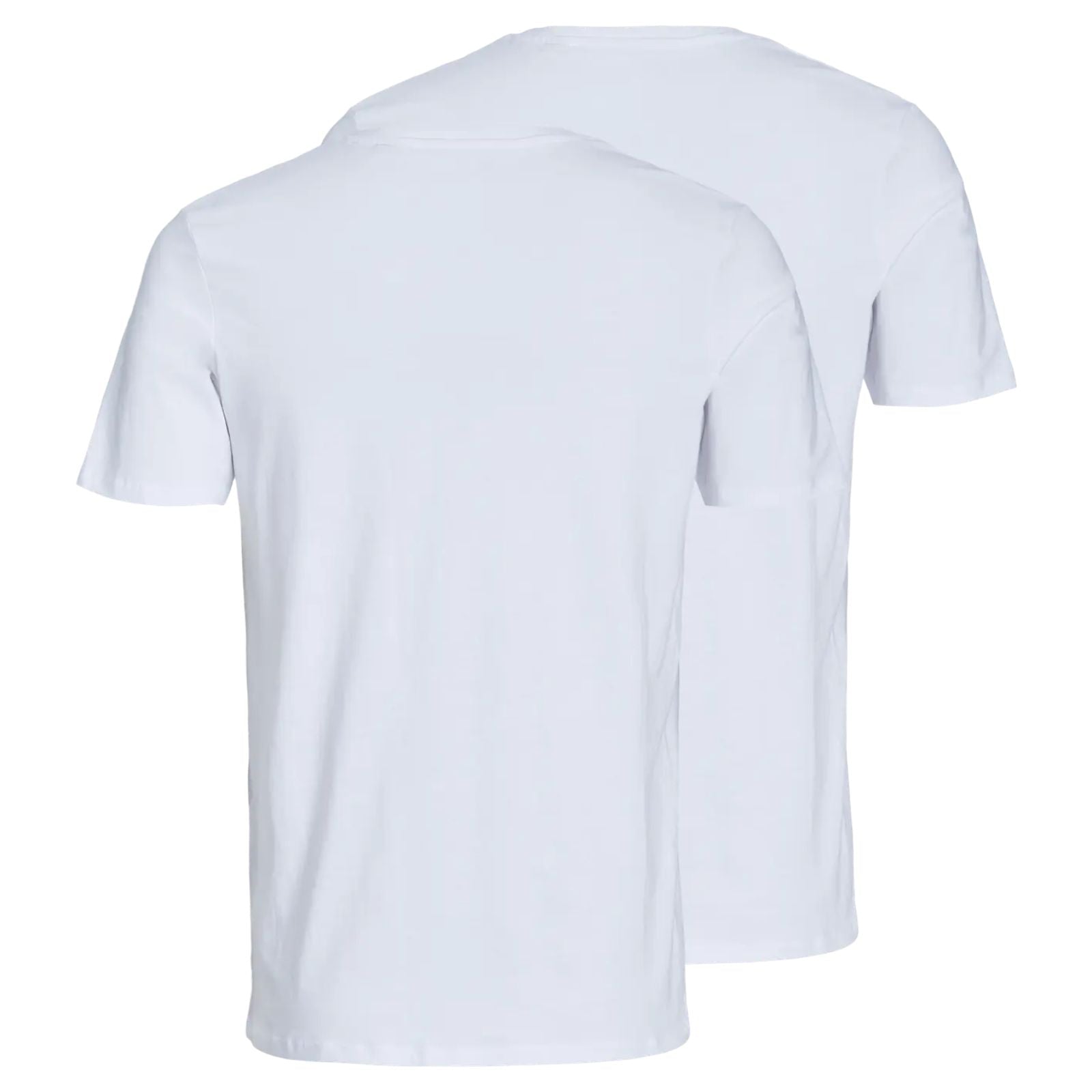 Witte 2 - pack v - neck t-shirt Basic - Capuchon Fashion