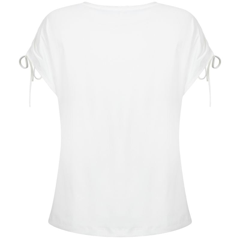 Witte top Cleo - Capuchon Fashion