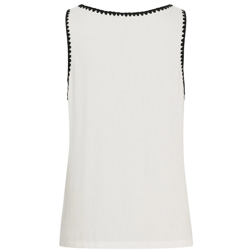 Witte top Dee - Capuchon Fashion