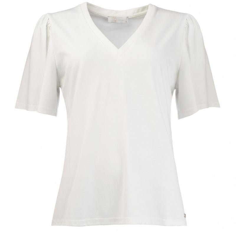 Witte top Relinde - Capuchon Fashion