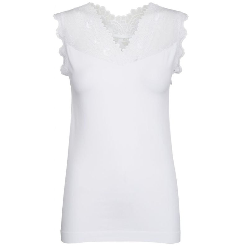 Witte top Vanessa - Capuchon Fashion