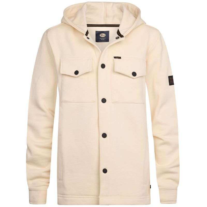 Zandkleurige sweat hooded SWH335 - Capuchon Fashion