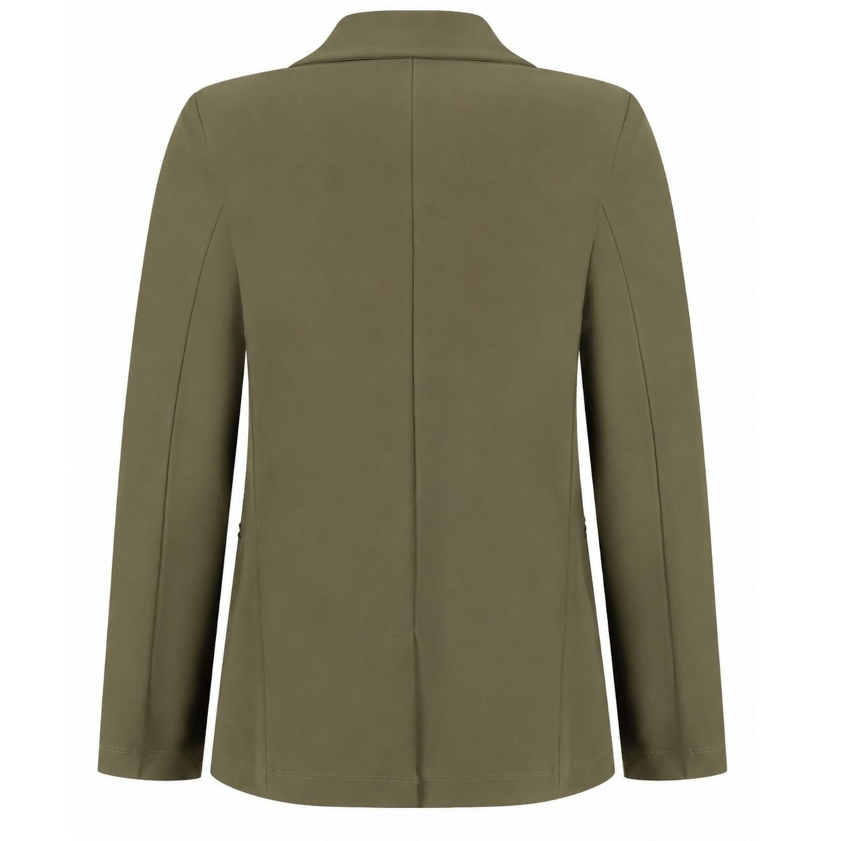 Groene bonded travel blazer Bowie