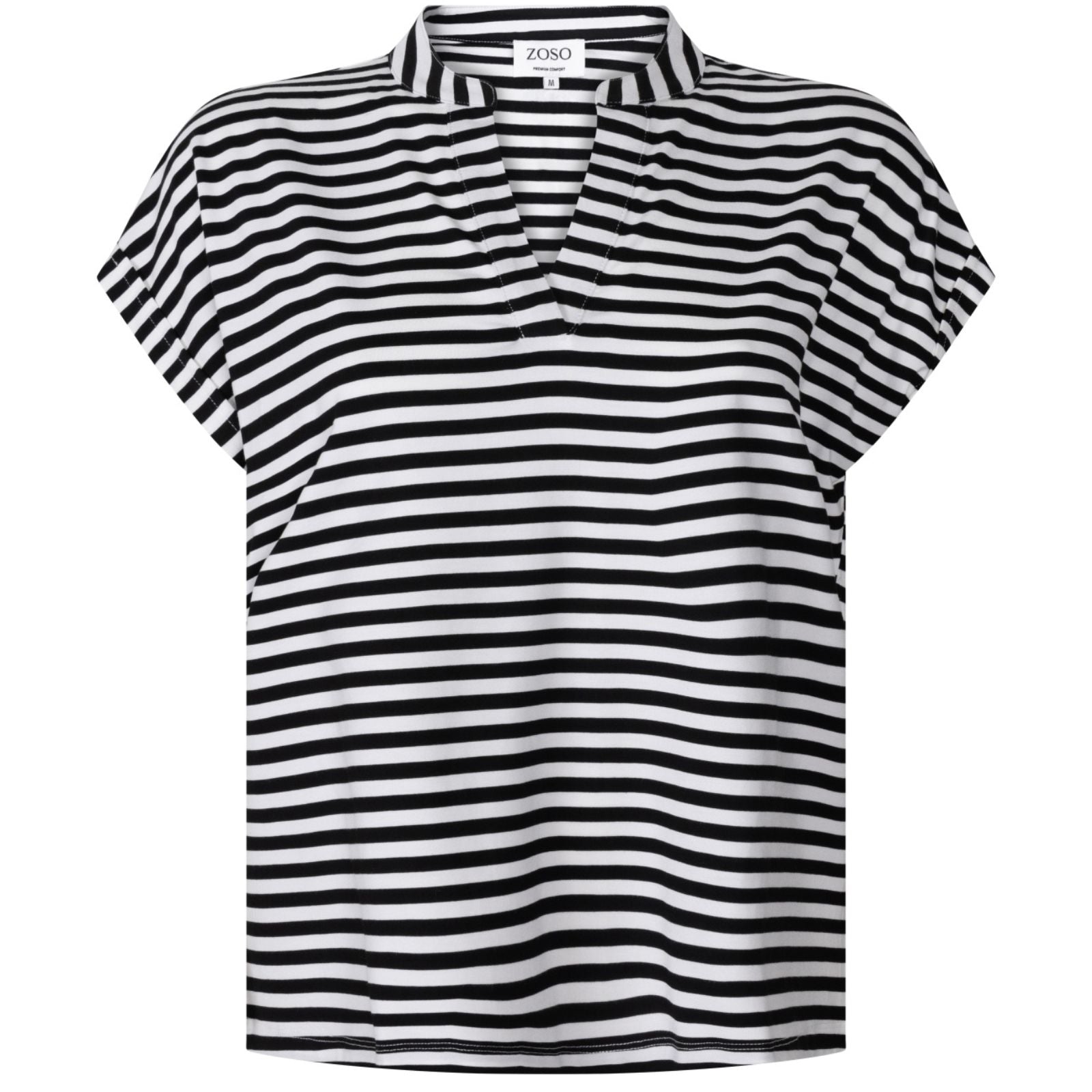 Zwart gestreept t-shirt Margot
