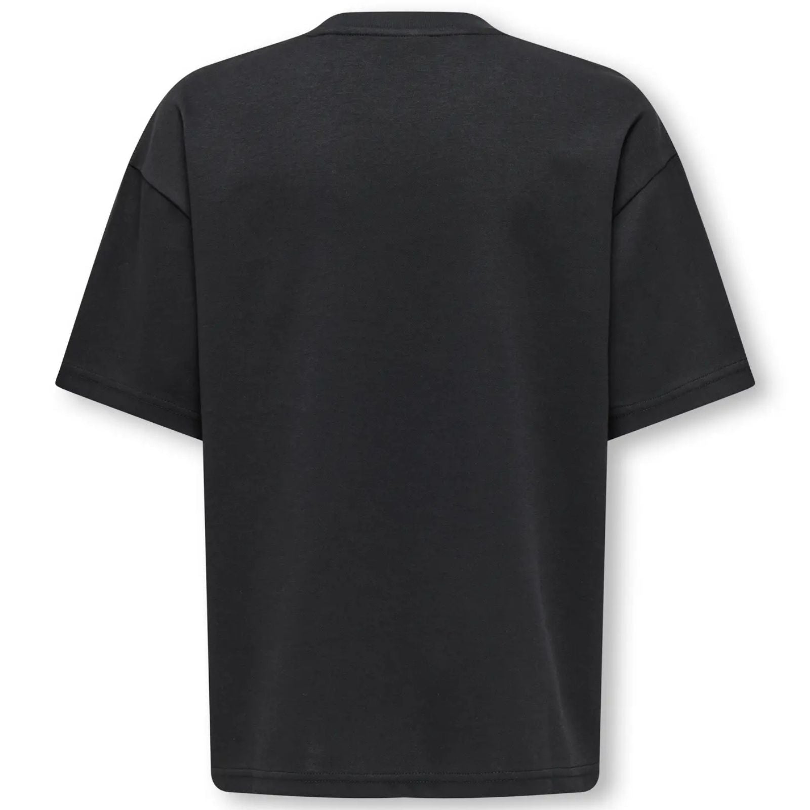 Zwart airflex boxy t-shirt Caspian - Capuchon Fashion
