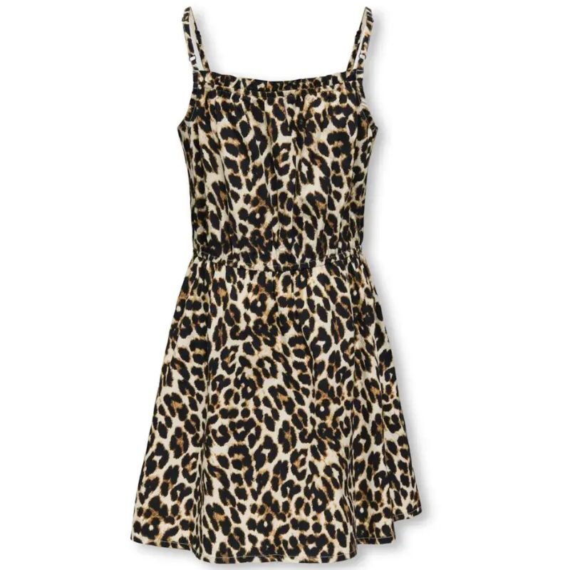 Zwart geprinte jurk Clara - Capuchon Fashion