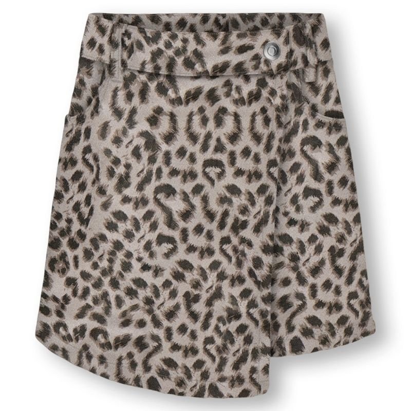 Zwart geprinte skort Anlie-Naomi - Capuchon Fashion