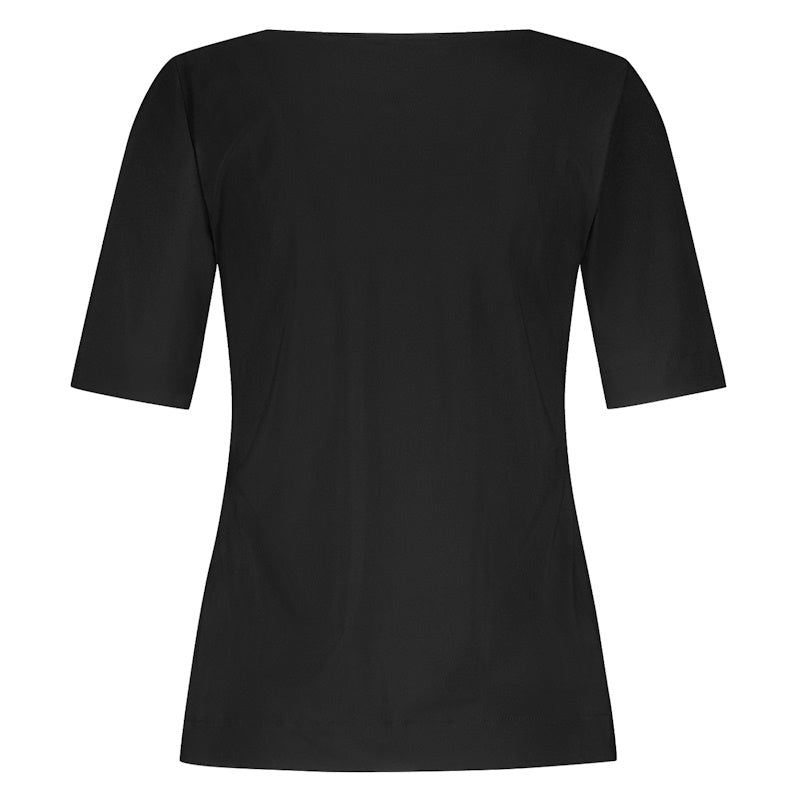 Zwart shirt Sascha - Capuchon Fashion