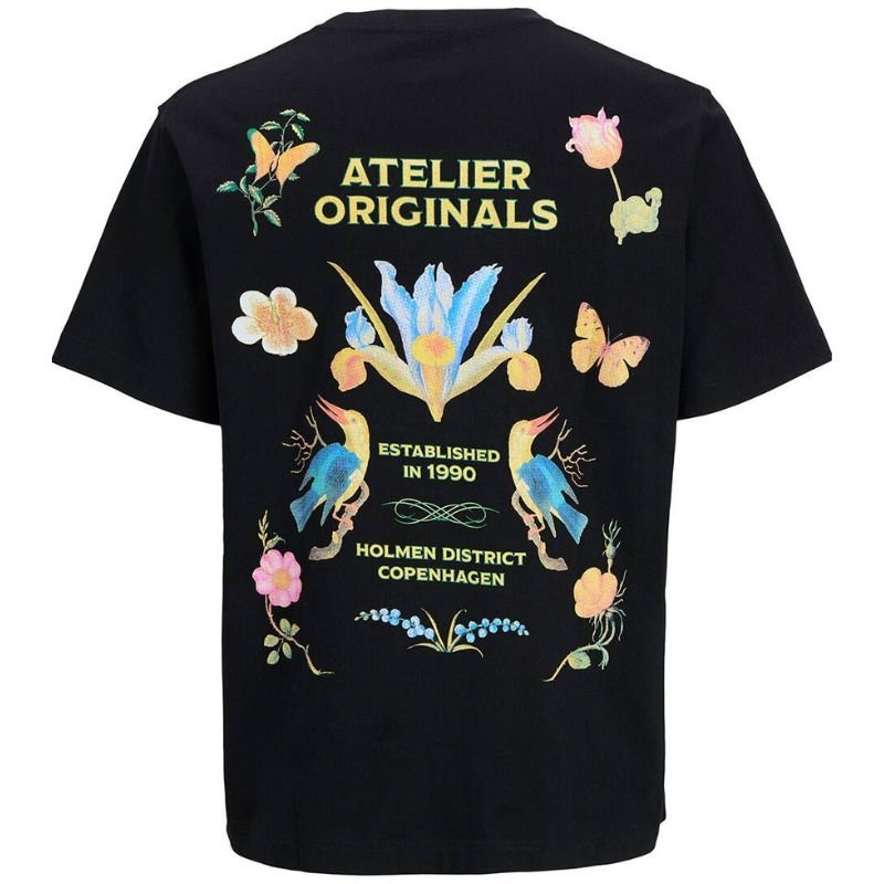 Zwart t-shirt Acapulco - Capuchon Fashion
