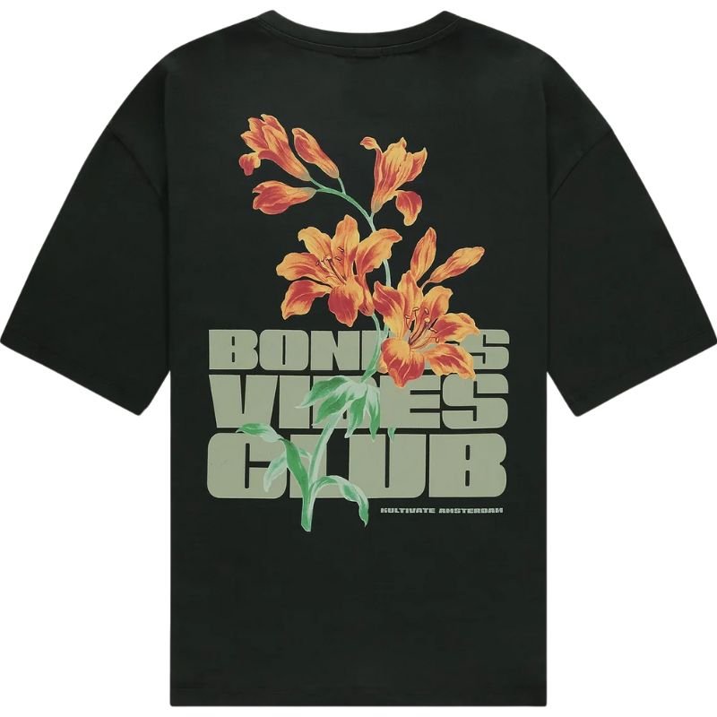Zwart t-shirt Bonnes - Capuchon Fashion