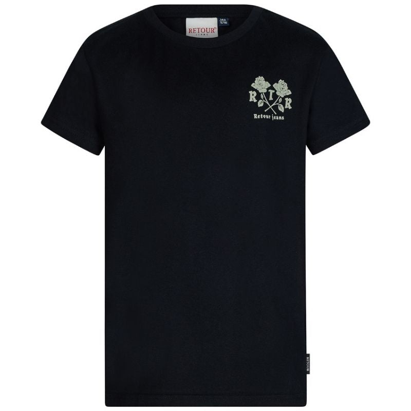 Zwart t-shirt Guus - Capuchon Fashion