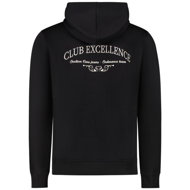 Zwarte backprint hoodie Celence - Capuchon Fashion