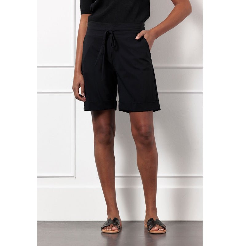 Zwarte bermuda City - Capuchon Fashion