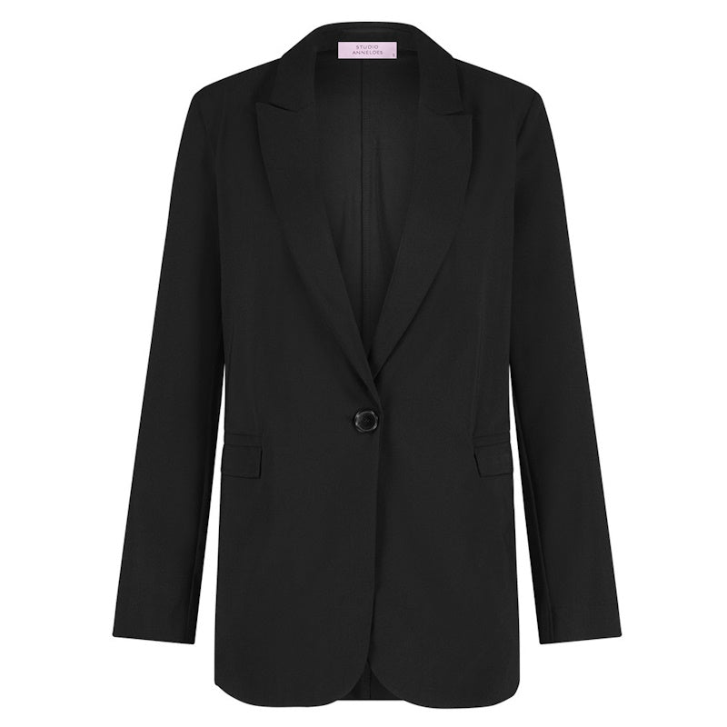 Zwarte blazer Fran - Capuchon Fashion
