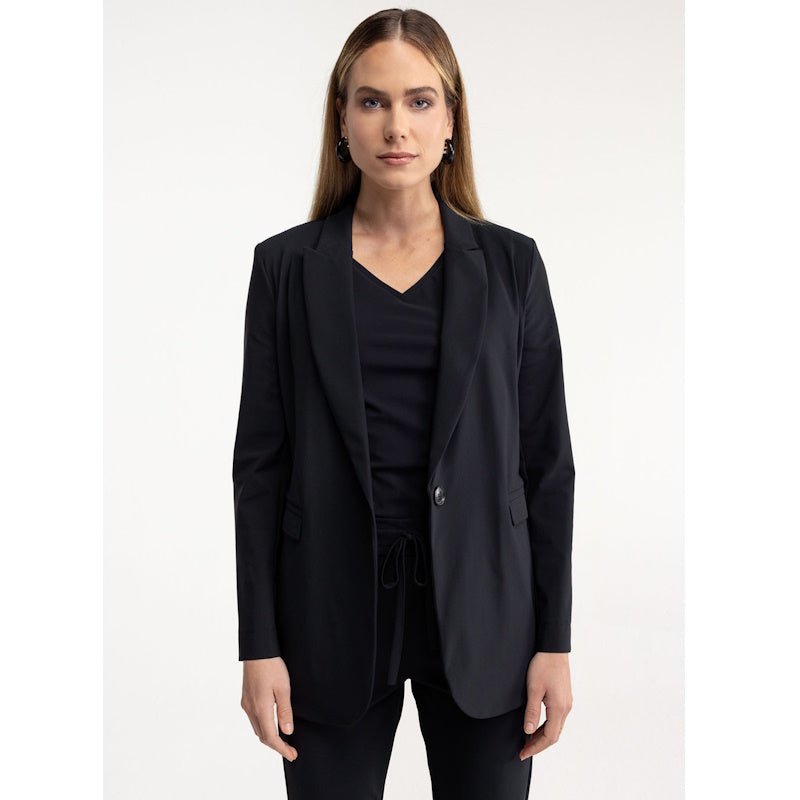 Zwarte blazer Fran - Capuchon Fashion