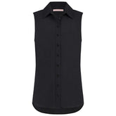 Zwarte blouse Bobby sls - Capuchon Fashion