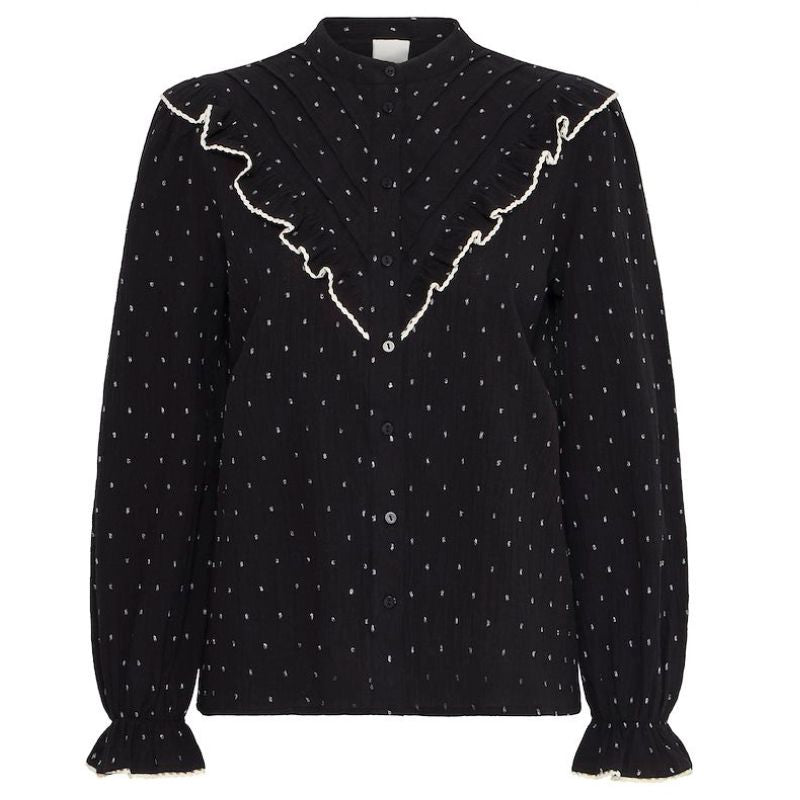 Zwarte blouse Zady - Capuchon Fashion