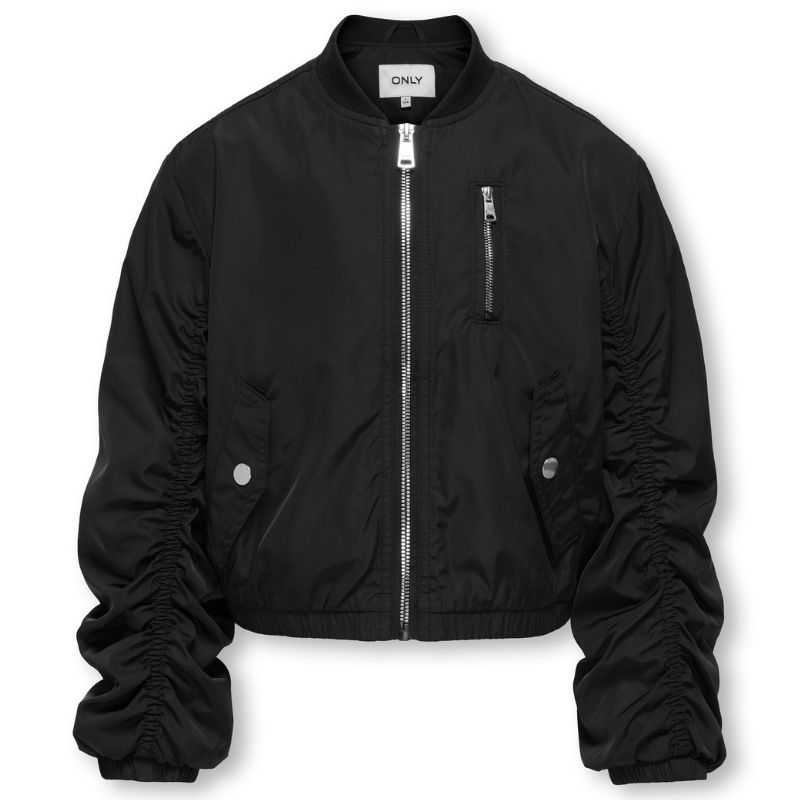 Zwarte bomber jacket Minna Life - Capuchon Fashion
