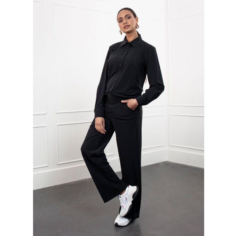 Zwarte broek Marilon - Capuchon Fashion