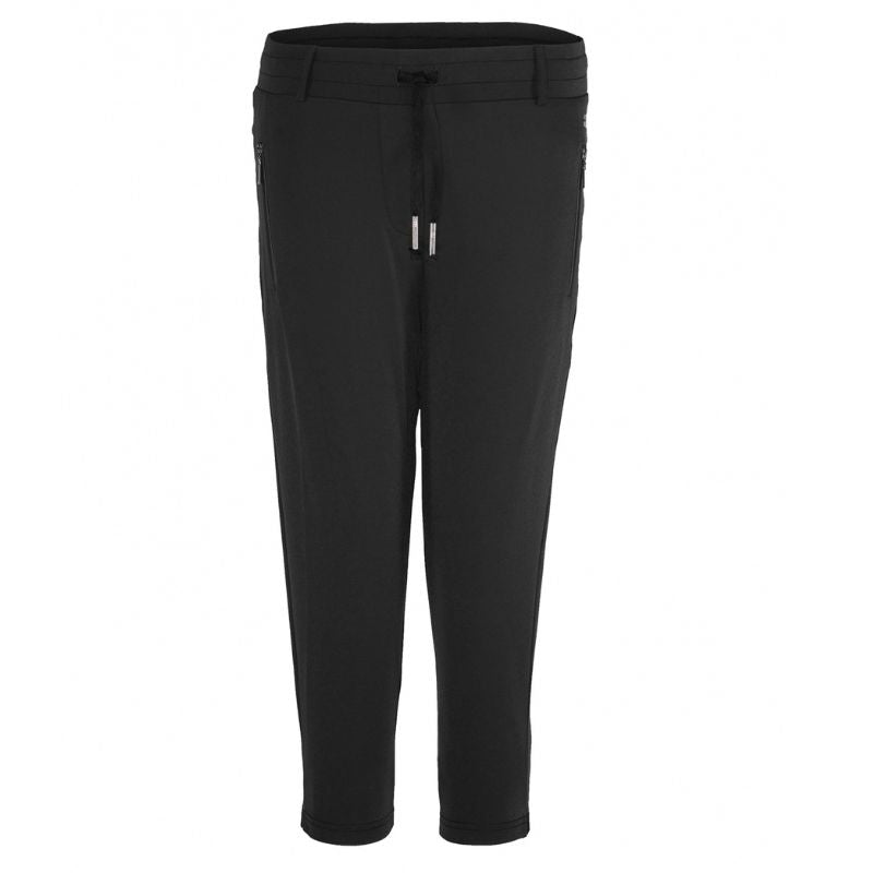 Zwarte capri Carrie Basic - Capuchon Fashion