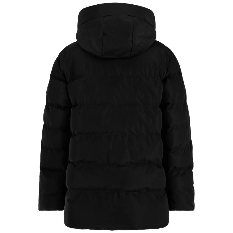 Zwarte puffer snowjacket Dillon - Capuchon Fashion