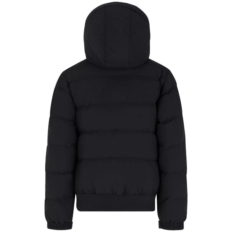 Zwarte puffer snowjacket Eliny - Capuchon Fashion